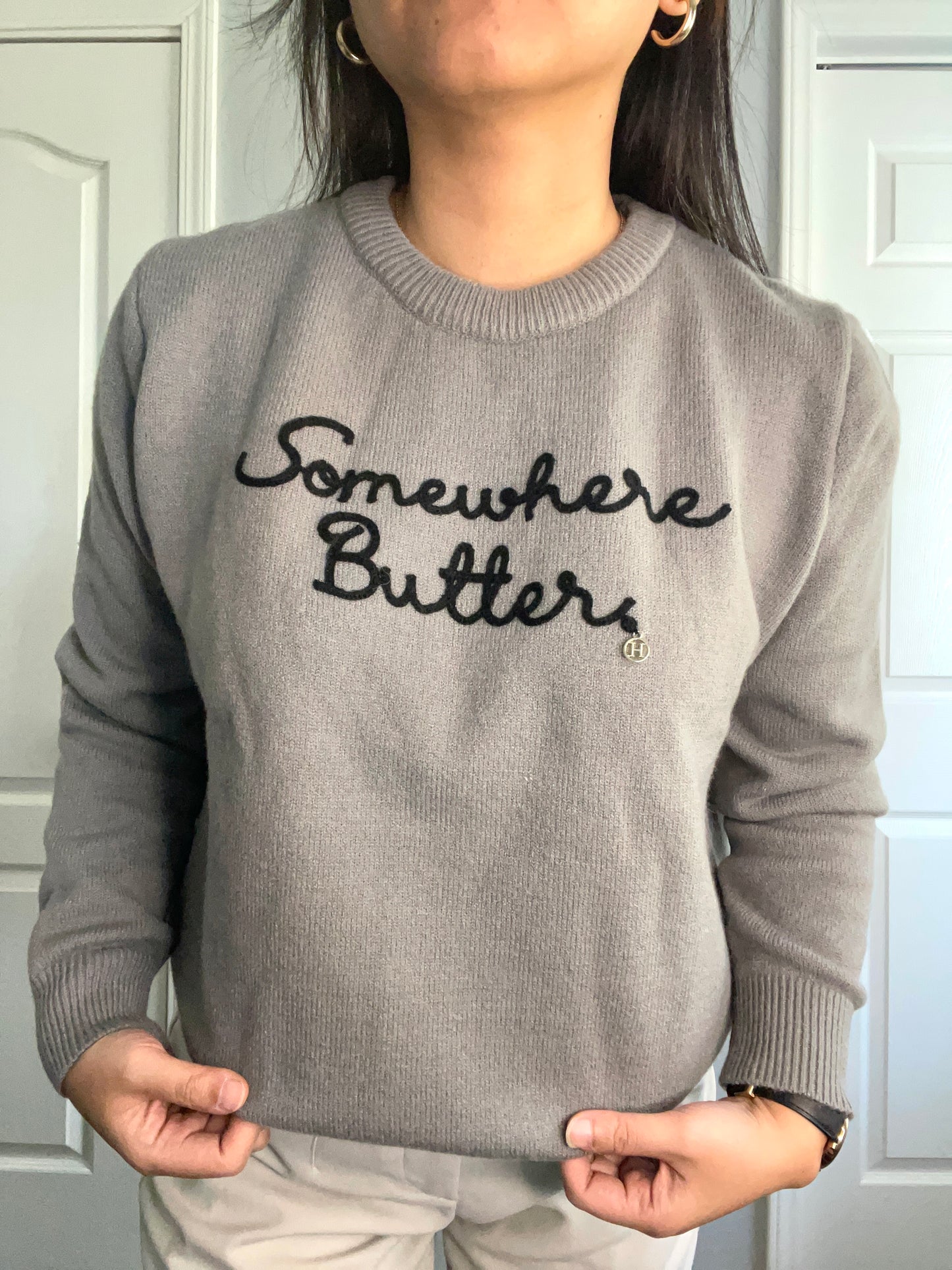 Somewhere Butter Sweater