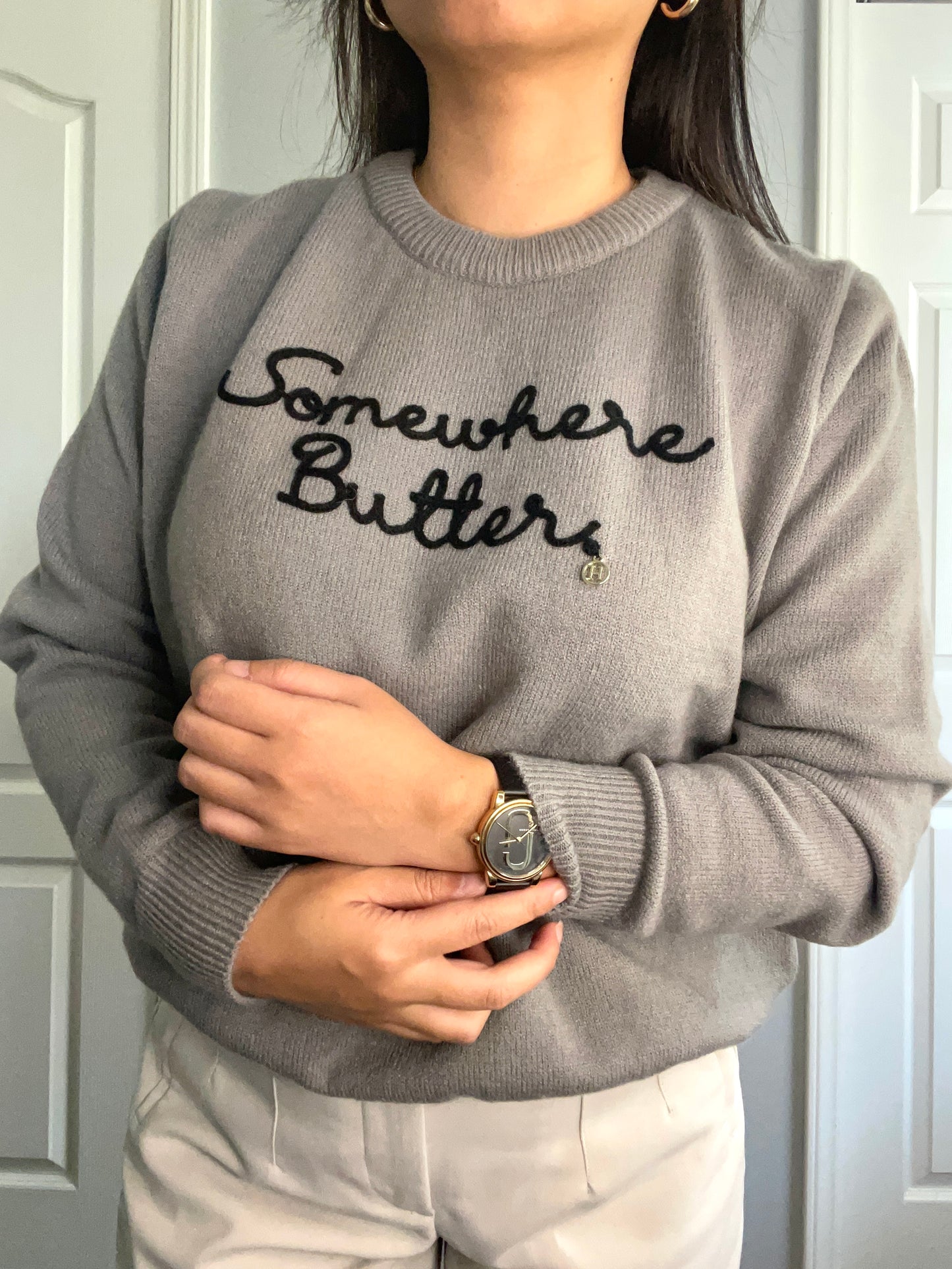 Somewhere Butter Sweater